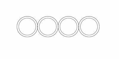 Animated Audi Logo